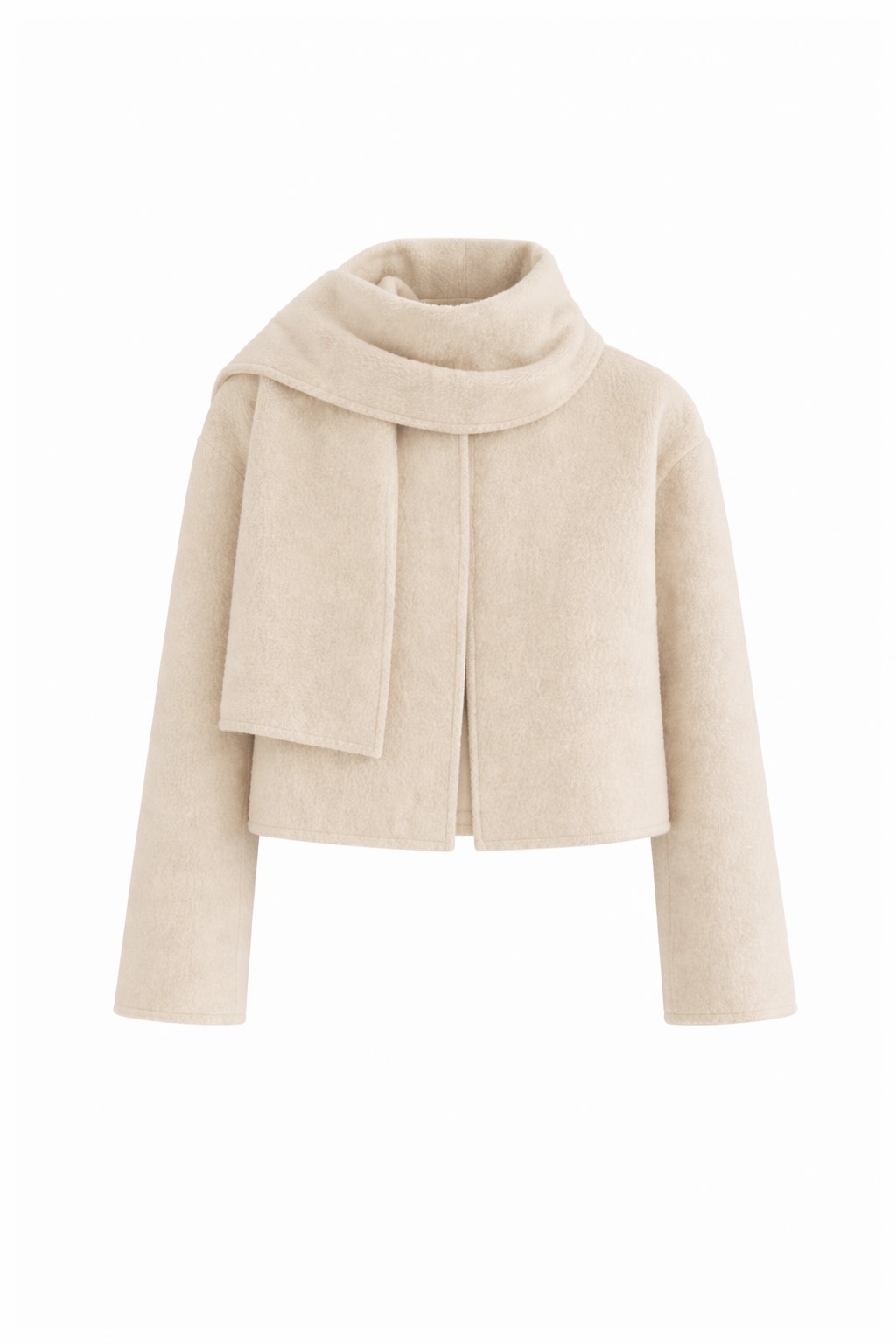 Vunena Jakna sa šalom Vunena Jakna sa šalom